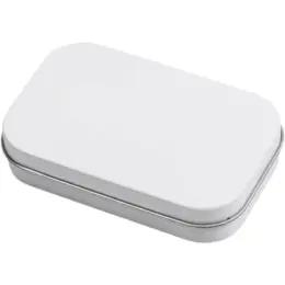 Trek Mini First Aid Kit Tin Unbranded Solid White